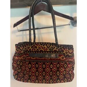 Coldwater Creek Indian Tapestry Tote Purse NWT‎